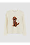 Esvab • Modern & Distinctive Embroidered Girls' Knit Sweater