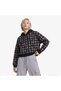 Regular Fit Women's Black Sweatshirt