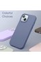 Silicone Case for iPhone 15, Sky Blue - 6