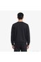 Regular Fit Men's Black Sweatshirt - 2