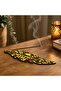 Purple Coffee Cup and Wooden Incense Burner Gift Set with Led Street Light - 5