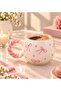 Pink Bow Mug with Led Street Light and Set of 5 Scented Colorful Macaron Candles - 2