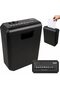 Document shredder, P-2 security level, 10 L basket, reverse function, automatic start, black