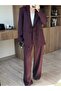 Buttoned Jacket Set - 2