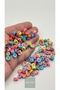 10mm Pancake Model Fimo Figure Beads Jewelry Beads 100Pcs - 2