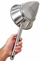 Professional Stainless Steel Conical Sieve Strainer with Double Strainer 25cm Large Size Ra701 - 4