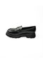 4007 Black Skin Casual Women's Shoes - 3