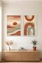 2-Piece Sun and Arch White Wooden Framed Mdf Living Room Table Set Huhu3304 - Double Table Set White Frame