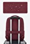 ®   Burgundy Laptop Backpack, Notebook Bag with Computer-Protected Internal Compartment, Organizer Pocket - 2
