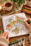 Cozy Little Shops Coloring Book – Isometric Tiny Shops, Bold & Easy Adult Coloring 20X20 Size 30 Images - 3