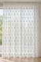 Vira Colored Pompom Linen Tulle Curtain - Without Pile