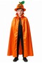 Children's Pumpkin Bowler Hat and Cloak Set Kids Pumpkin Costume Halloween Halloween Hat Cloak Set