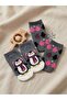Baby Sock Set 2 Pairs Penguin Patterned Christmas Themed 2-Piece Cotton Baby Sock Set 90% Cotton