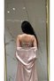 6 Piece Ecru Satin Sleeves Transparent Nightgown Dressing Gown Pajamas Set |   Shorts Set Dowry Set Bridal - 6