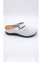 Women's Genuine Leather Closed-Front Comfortable Casual Women's Flexible Nurse Chef Daily Sabo Home Slippers - 8