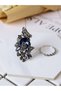 Blue Gemstone Statement Ring - 2