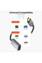 DisplayPort to HDMI Adapter (Male to Female) – Supports 4K@60Hz Audio and Video, Grey Aluminum Alloy Body, Gold-Plated Connector, Plug & Play DisplayPort to HDMI Converter for Monitors & TVs - 3