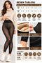 Women's Fleece-Lined Thermal Tights, Pantyhose-Looking, Shiny Winter Tights - 4
