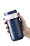 Travel Mug Insulated Thermos Cup 300 ml - Wave Blue - 4