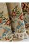 Floral Print Non Black-Out Curtains, 150x240cm - 6