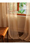 1-Piece Sheer Curtain 200X260Cm, Beige - 6