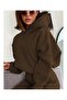 Women's Oversize Hooded Top and Bottom Track Suit Set