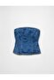AE Denim Tube Top - 3