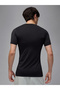 Black Dri-FIT Short-Sleeve Base Layer Top - 3