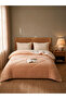 1-Piece Polyester Comforter - Orange, 150X200Cm