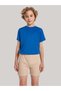 Boys Beige Knitted Pull-On Shorts