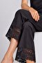 Women's Bamboo Wide-Leg Lace Underskirt Capri Pants Lining Underwear Oeko-Tex Made in Green - 8