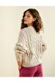 AE Cropped Cable Knit Sweater - 4