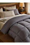 Single Piece Solid Duvet Cover, 150x200cm Grey - 4