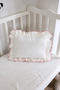 Ruffled Baby Bedding Set |   Set of 3 (Duvet Cover-Sheet-Pillowcase) |   Cotton, Ribbed, Soft |   100 X 150 cm - 5