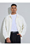 Off White Solid Double Pocket Shacket - 3