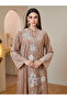 Beige Maxi Jalabiya Gown for Women - 2