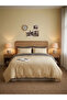 4-Piece Washed Cotton Comforter Set - Off White 180x220cm