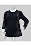 Women's Luxury Stone Embellished Mother Clover Blouse - Winter 2026