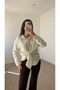 Single Pocket Shirt with Cufflink Detail - 2905 - 101 - Ecru - 2
