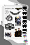 Supernatural 4 Sheets Sticker, Decal, Diary, Agenda, Planner, Bullet, Journal, Scrapbook - 4