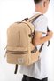 Unisex, Ultra Light, Multi-Pocket, Backpack Sand Beige Model: (Vnt-3C) - 2