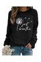 Unisex Just Breathe Printed Crew Neck Sweatshirt Printed Premium Oversize T-Shirt