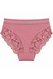 Large Size Floral Lace Glitter Waist Detailed Cotton Women's Panties - 2
