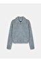Wool Blend Zippered Knitwear Cardigan - 4
