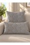 Talya Dark Gray Throw Pillow Cover Living Room Throw Pillow