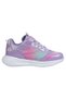 Kids' Vegan Leather Velcro Lilac Sneakers - Wonderloom Design - 4
