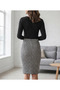 Women's spade pattern raised diving skirt - 2