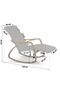 Scaun balansoar Suzi - gri deschis - 8