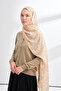 Floral Archive Grove Pattern Shawl - Gold - Cream - 2