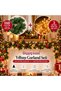 New year's 160 cm 90 branch thick garland large size christmas tree pine branch 3 m daylight fairy led - 8